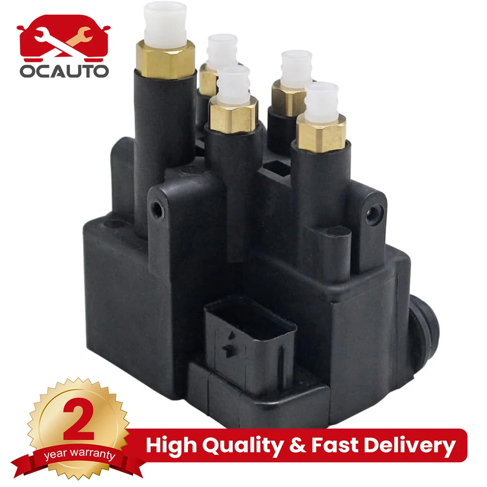 

For Land Rover Range Rover MK IV L405 L494 Rear Air Suspension Solenoid Valve Block 2013-2020 LR070246 LR113342 LR037082