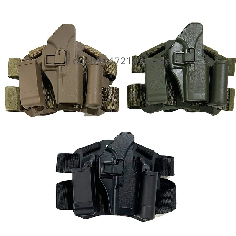 Xxsae أصيلة التكتيكية السريعة مسدس الحافظة M1911.m92.p226.usp. مسدسات لعبة الحافظة البلاستيكية لخصر الفخذ Glueck G17 # 251009