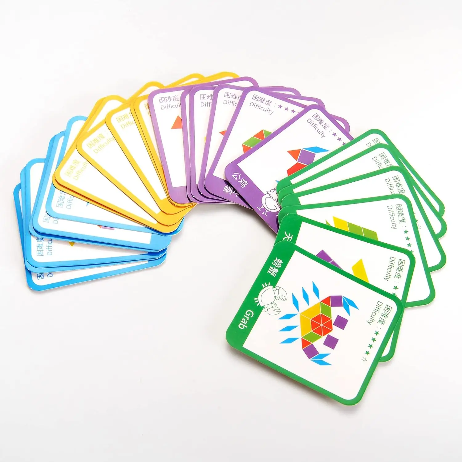 Houten patroonspeelgoed voor kinderen |   Kleurrijke en leuke vormige leerblokken |   Educatieve puzzelset voor kinderen vanaf 3 jaar