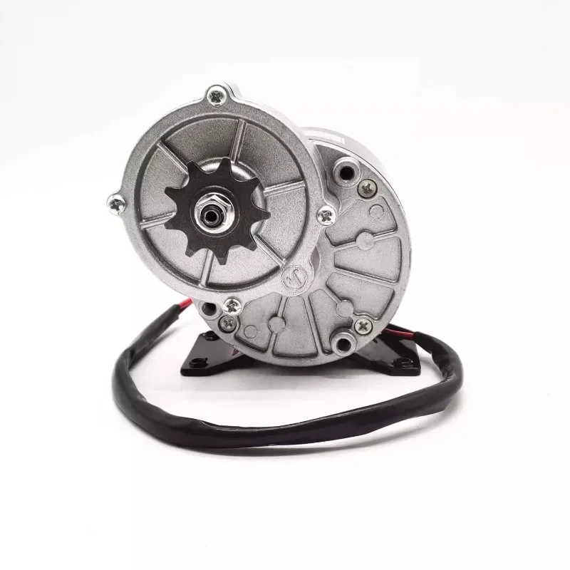 MY1016Z 12V 350W 3000RPM Geared Electric Motor 36.5A 78 Percent Efficiency for E-Bike Tricycle Bicycle Agricultural Machinery