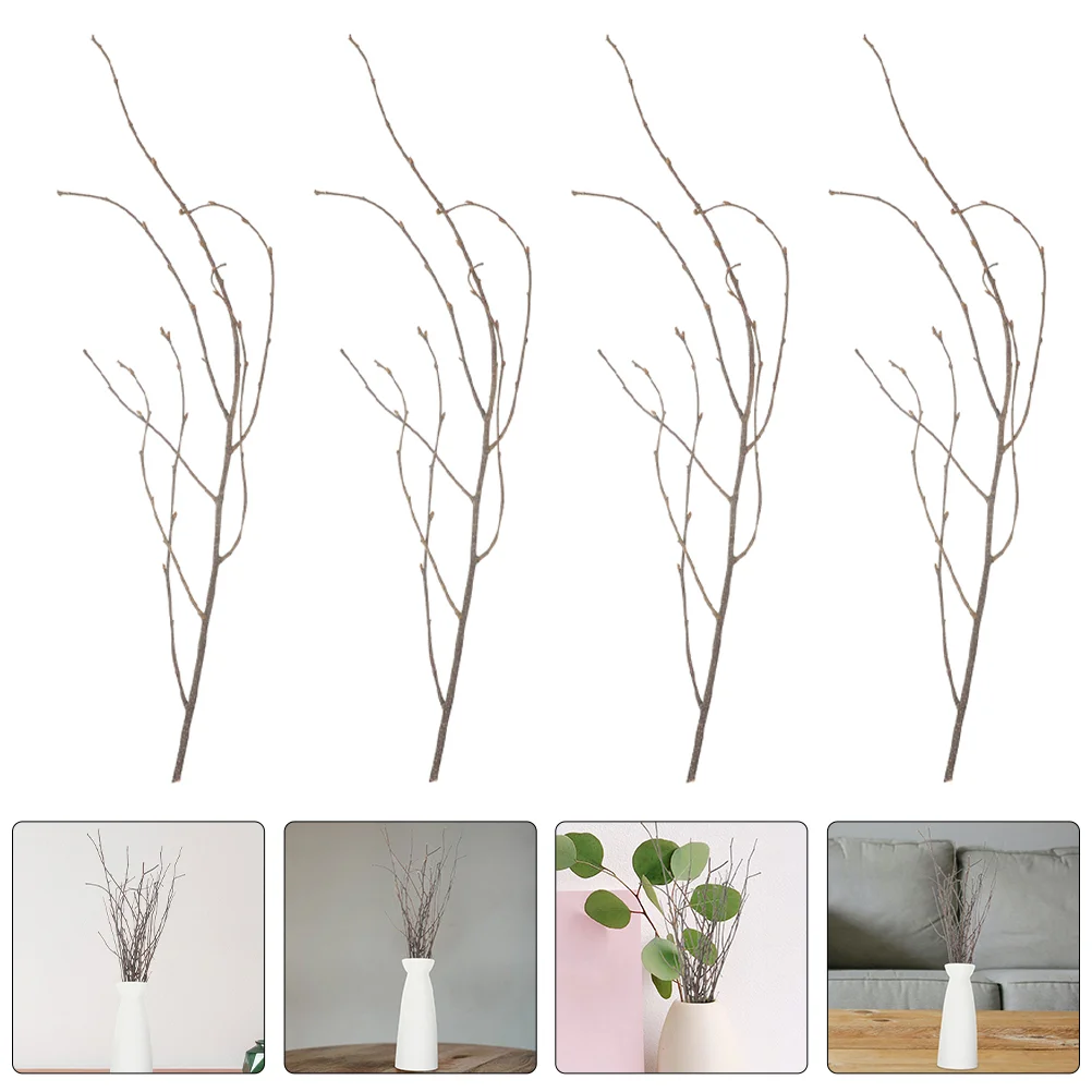 Artificial Curly Willow Olive Branches Sticks 50Cm Flower Arrangements Vase Decoration