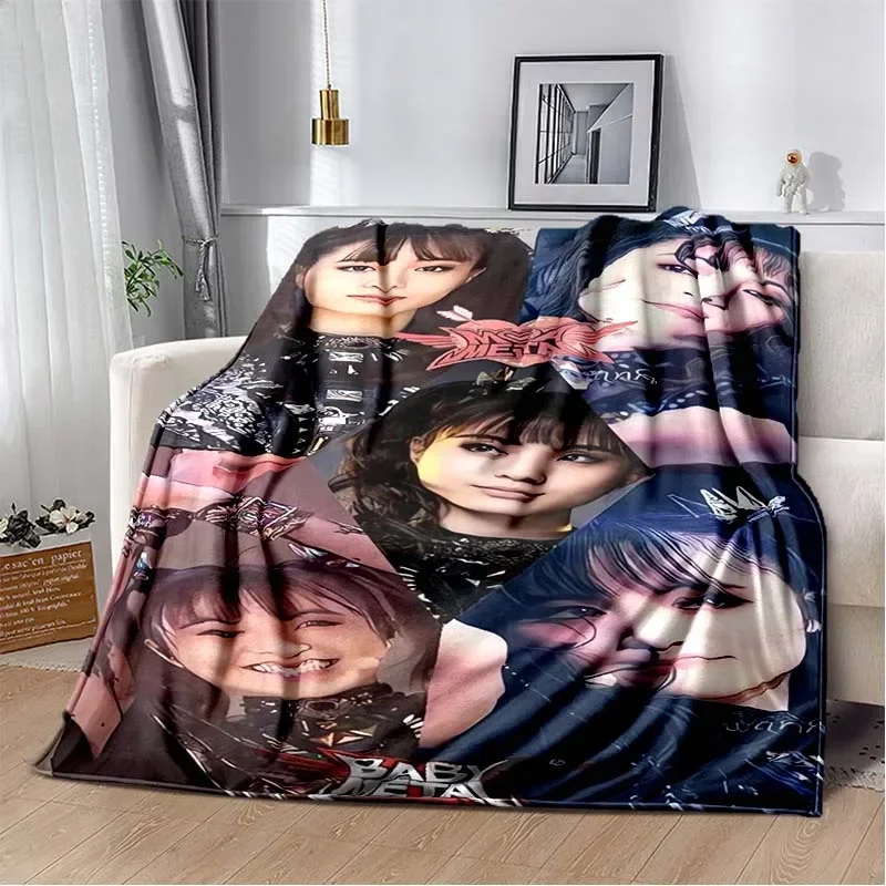 3D Babymetal Combination Printed Blanket,Fashion Soft Cozy Living room Bedroom Sofa Bed Travel Blanket Child Birthday Gift