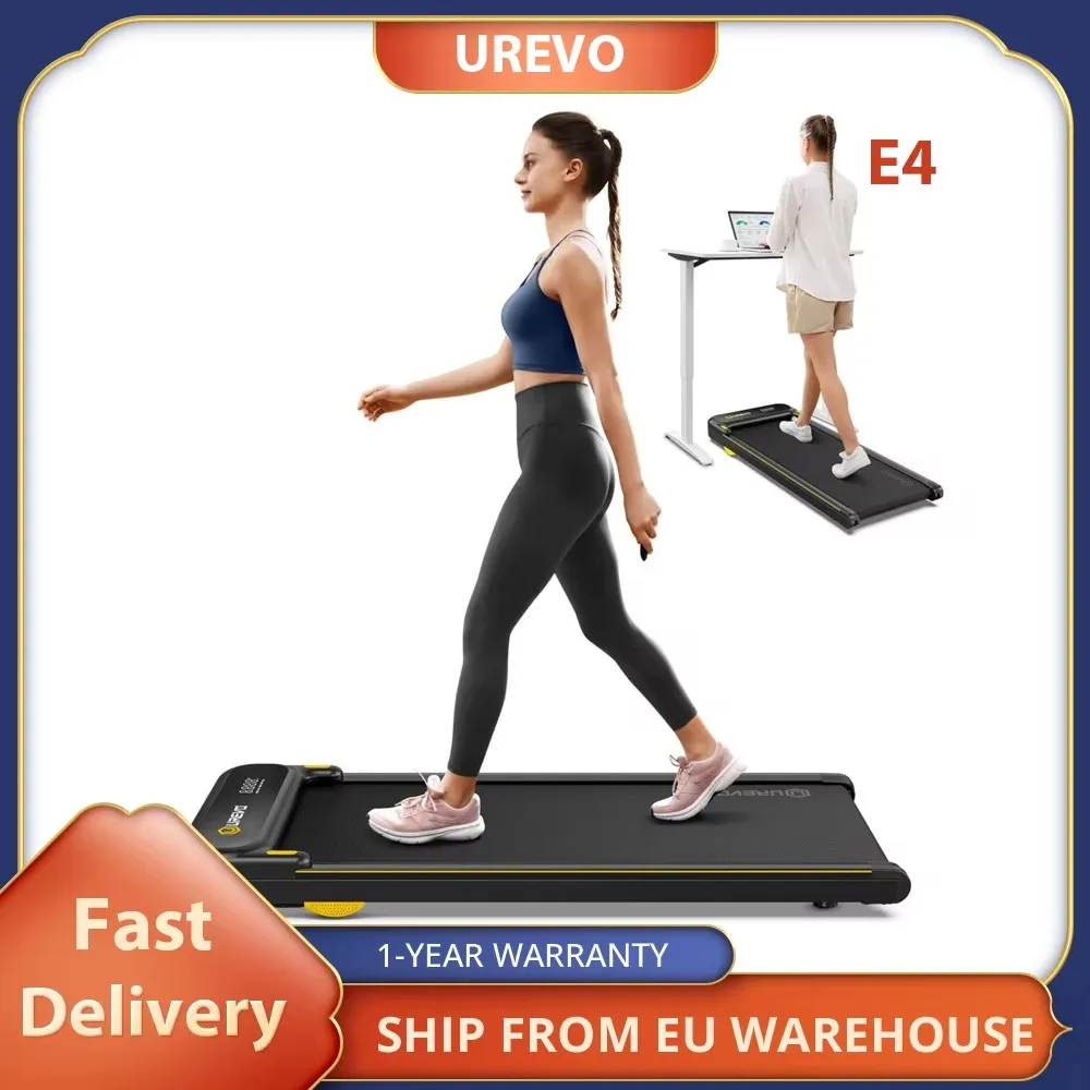 Spacewalk E4 Treadmill, 1-6 KM/h Speed, 120kg Max Load, 102*38cm Walking Area, Double Shock Absorption,Remote Control,Quiet