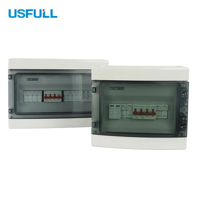 USFULL IP65 DC Combiner Box  top 4 input 1 output China for PV 10 Strings  Photovoltaic System