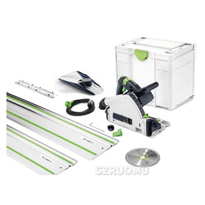 

Woodworking Multifunctional Hand-held Cut-in Track Guide Electric Circular Saw Wood Cutting Machine With 1.4m Guide FS 1400/2 X2