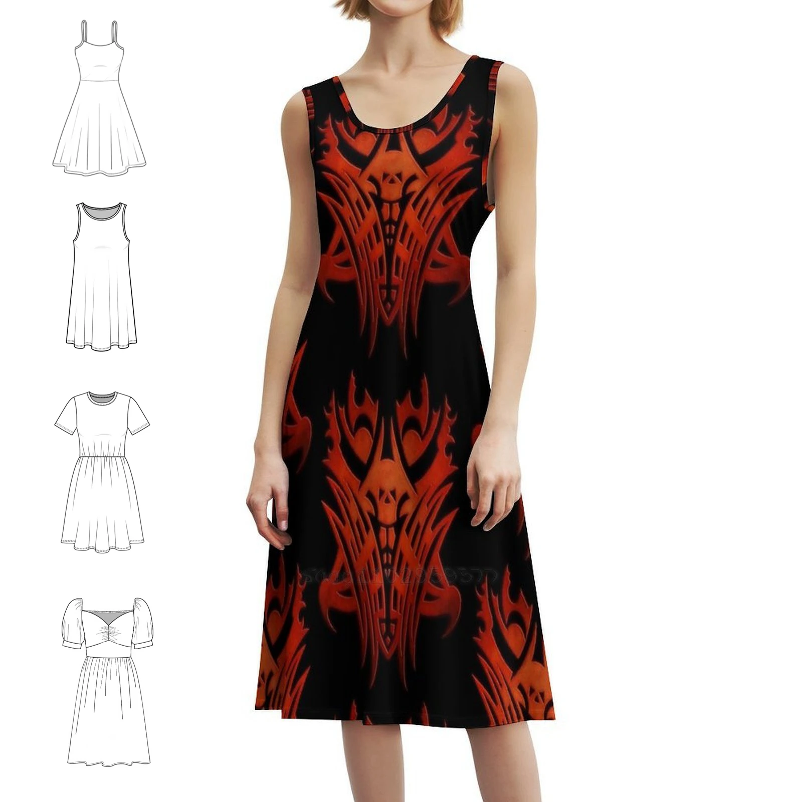 

Emet-Selch'S Glyph Mask-Hades-Ff14 Дизайн Повседневное платье в корейском стиле для женщин Простые повседневные офисные женские платья Hades Emet Selch