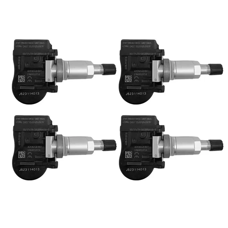 A96E-4Pcs Car TPMS Tire Pressure Sensor J523114013 01732445 For Chery EC7 GC9 Tiggo 3 3X Tiggo 2 Tiggo 5/7 10725271 06703309