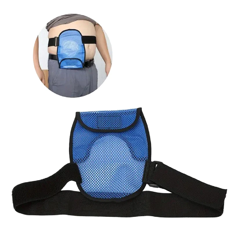 Colostomy Bag Protective Cover Large Load Capacity Waterproof Adjustable Belt Shower Pouch Lightweight Ostomy Pouchcleaning Care