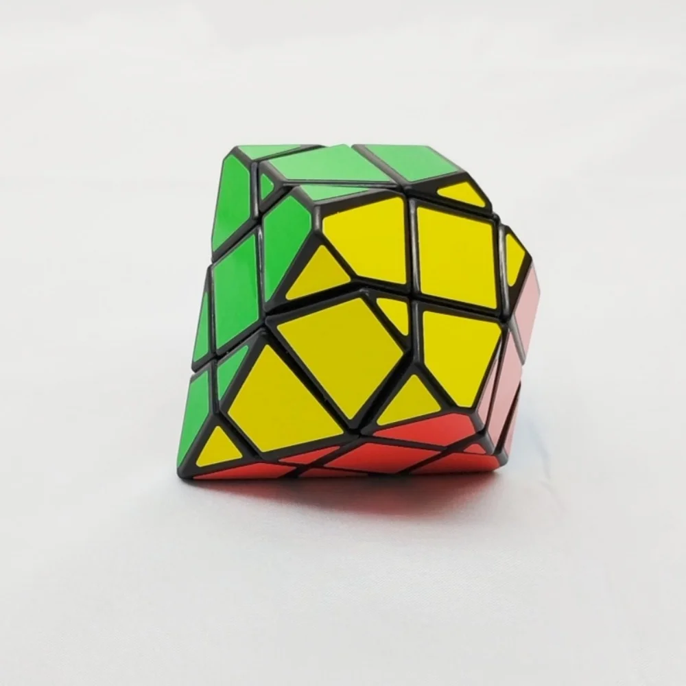 Diansheng-プロのマジックキューブ,教育玩具,3x3x3形状モード,六角形の石の軸を備えたピラミッド型ダイヤモンドパズル