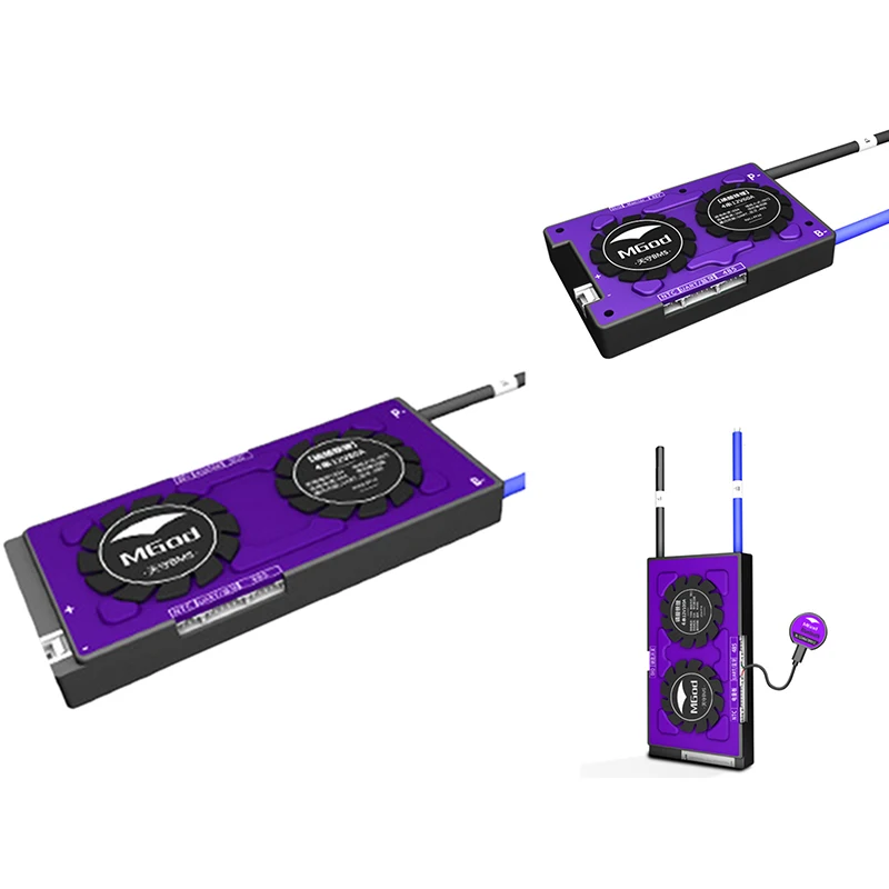 

MGOD Smart BMS 4S 12V Li-Ion Lifepo4 Battery Protection Board With Bluetooth For Lithium Battery Pack