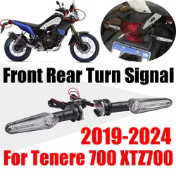 Motorcycle LED Turn Signal Light Indicator Directional Flasher Lamp For YAMAHA TENERE 700 XTZ Rally T7 XTZ700 XT700Z Accessories
