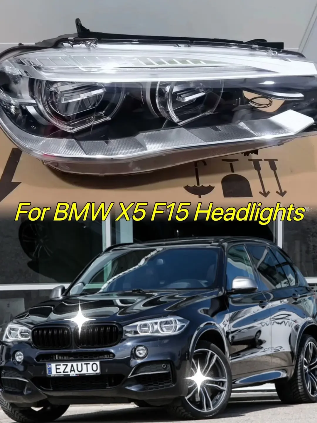 

Suitable for BMW X5 F15 LED Headlight Assembly Led Headlamp 2015-2018