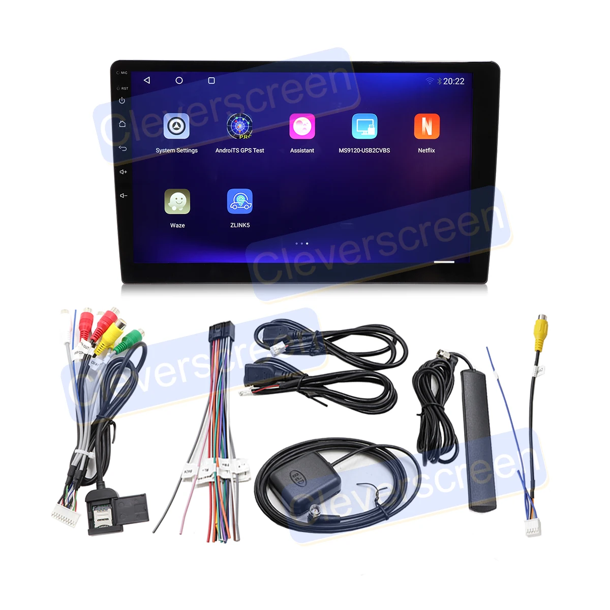 Neue Qualcomm Universal Multimedia Head Unit 9 Zoll 10 Zoll Android 11 Auto-DVD-Player Car Audio Stereo Radio Auto-Monitor mit GPS