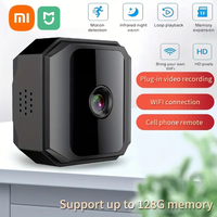 Xiaomi Mini Camera 1080 Hd Wireless Wifi Q9 Home Remote Monitor Plug In Punch Free Security Camera Version Camcorder New