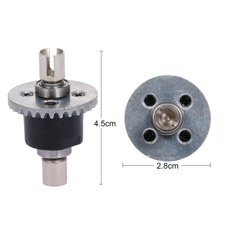 2Pcs Metal Differential Gear 144001-1309 for WLtoys 144001 1/14 4WD RC Car Spare Part