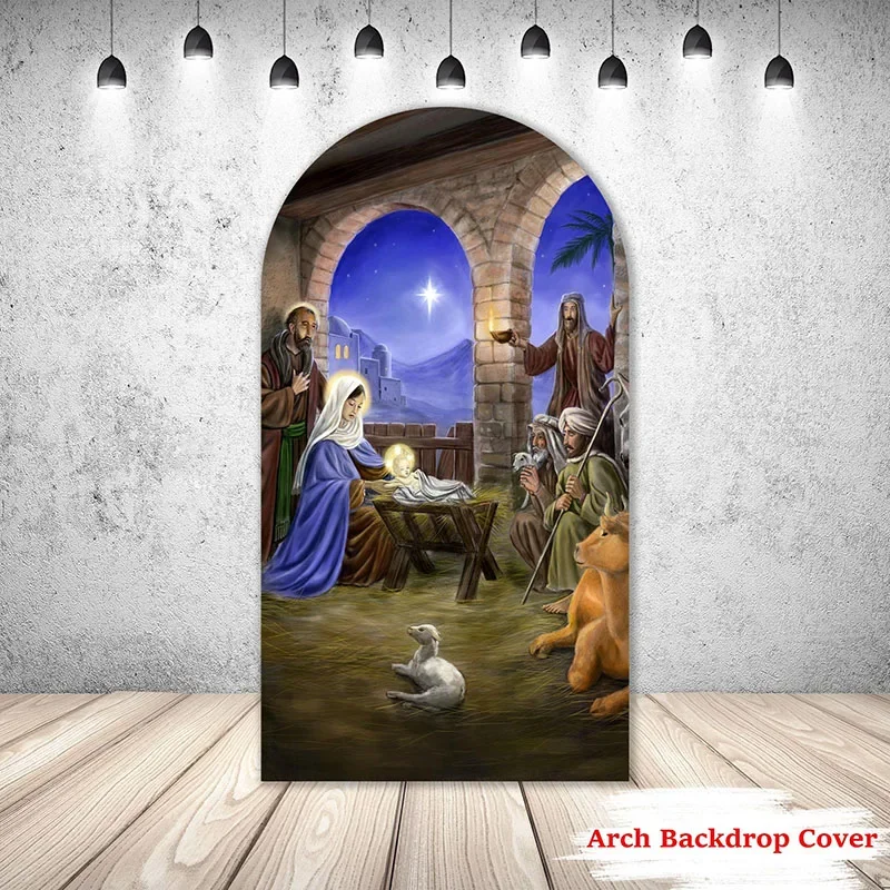 

Фотофон Mehofond Custom для фотосессий: Двусторонний декор для рождественской, крещенной, детской вечеринки, дня рождения, бэби-шауэра, арки Кьяра