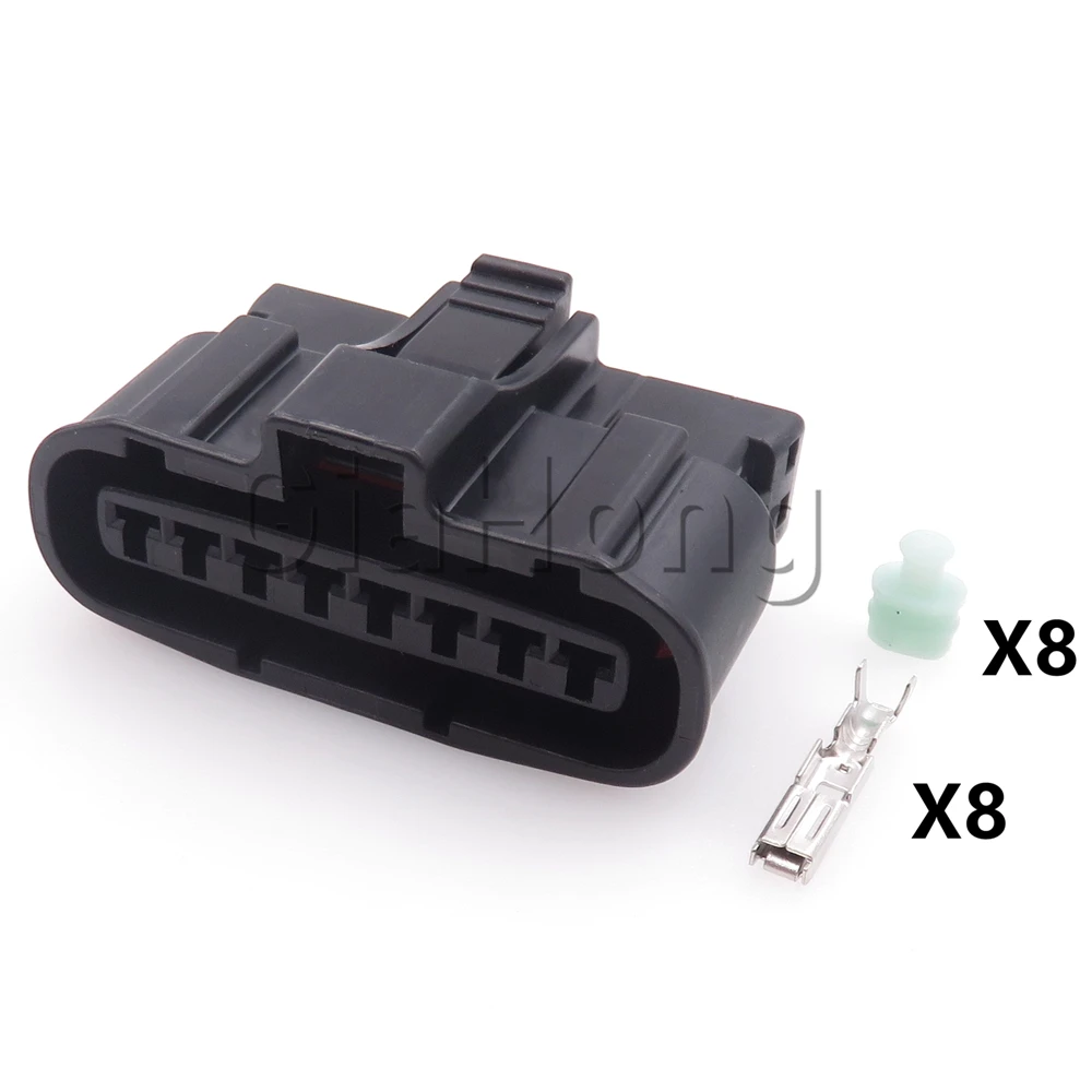 1 Set 8 Ways MG630552-7 AC Assembly Accessories MG640549-5 7223-7886-30 Auto Air Flowmeter Wire Socket Car Electrical Adapter