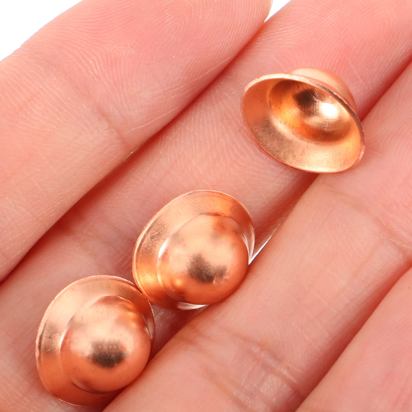 

10pcs Copper Gasket Sealing Small Bowls End Caps for Air Conditioner Pipe φ9 52 Easy Carry Kitchen Bar Supplies Copper