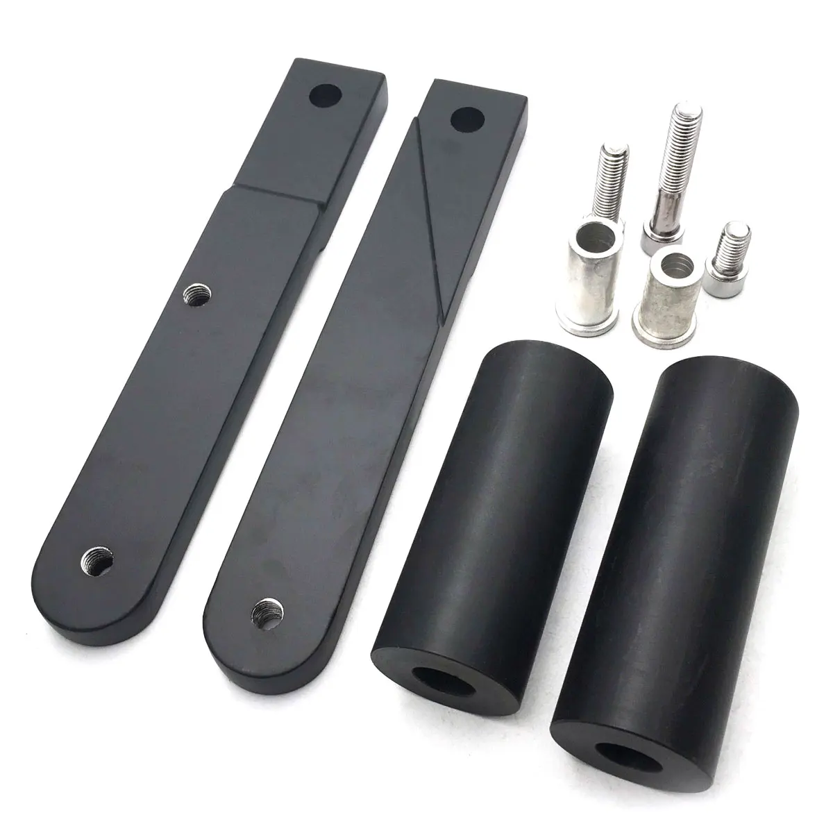 

For 2009 2010 2011 2012 Honda CBR 600 RR 600RR F5 Motorcycle bike No Cut Frame Slider Crash Protector Black / Carbon