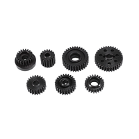 Metal Steel Transmission Gearbox Gears Set for YiKong YK4082 YK4102 YK4103 RC Crawler Car Upgrade Parts