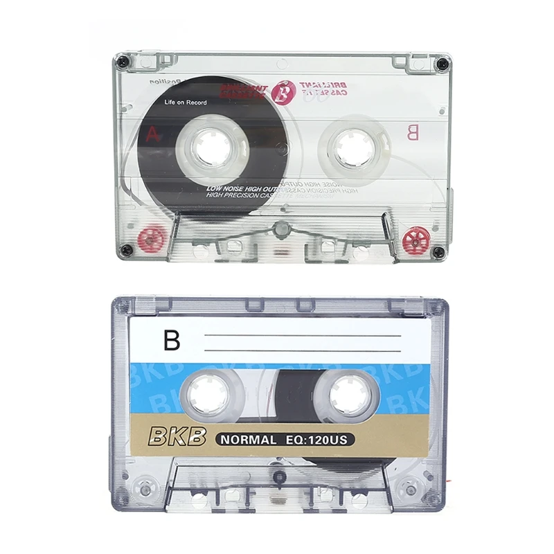 Cassette Blank Tape Player Empty 60 Minutes Tape Recording for Speech