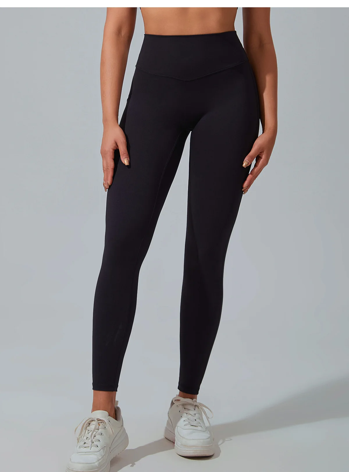 3-teiliges Damen-Fitness-Sportbekleidungs-Set, schnelltrocknend, atmungsaktiv, Langarm-Cardigan, Sport-BH, High-Waist-Leggings, Yoga-Workout-Trainingsanzug – Detail 26