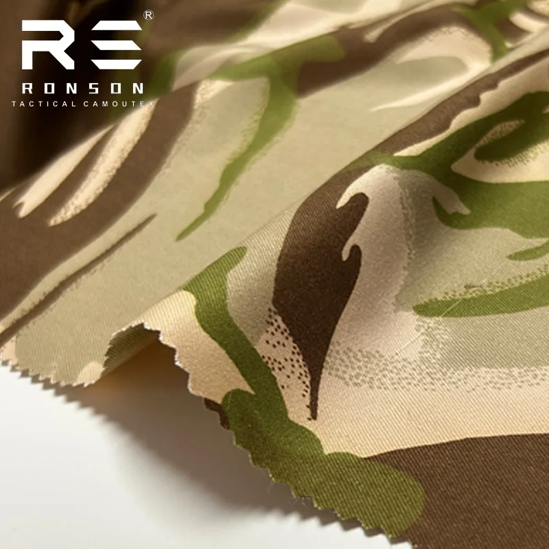 hot sale 65%polyester 35%cotton Ripstop fabric Saudi Arabia camo tc6535 tactical fabric use for uniform in stock