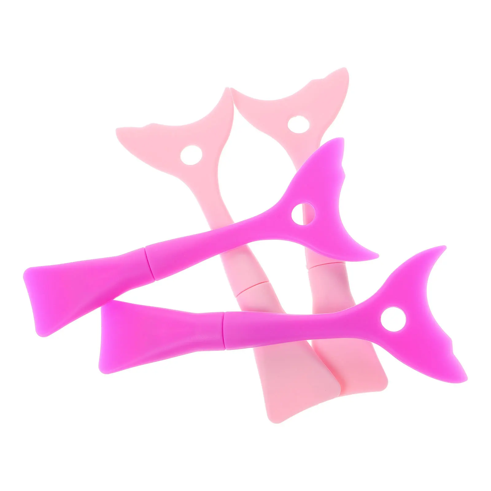 4 pezzi riutilizzabili in silicone per il trucco degli occhi stencil strumento per eyeliner guida per sopracciglia ombretto scudi gatto occhio ala timbro mascara guardia aiutante