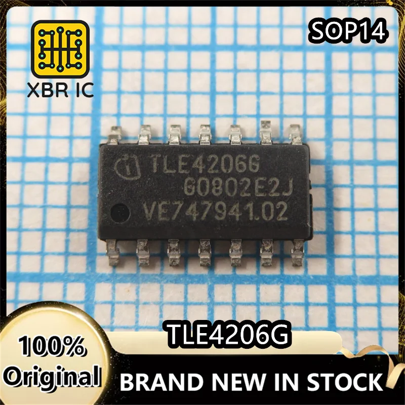 (15/40 pieces) TLE4206G silk screen TLE4206 4206 SOP14 motor driver original authentic spot fast delivery