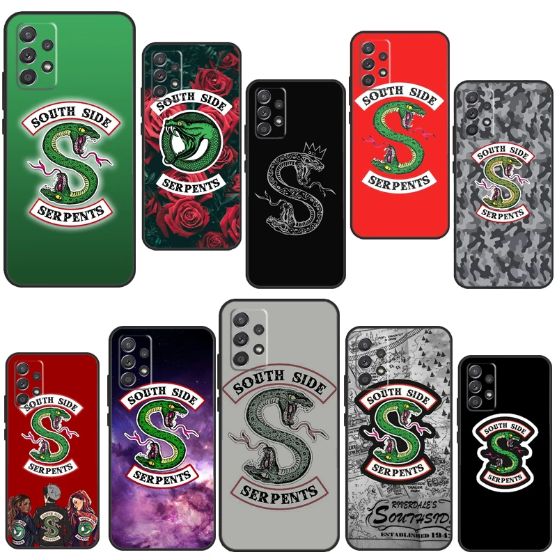 South Side Serpents Riverdale Case For Samsung A54 A34 A14 A13 A23 A33 A53 A73 A51 A71 A72 A12 A22 A32 A42 A52 Back Cover