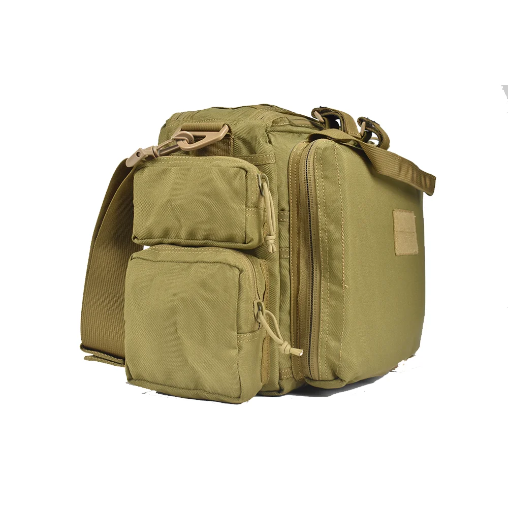 Saco de alcance tático de grande capacidade personalizado multifuncional fechamento de acampamento ao ar livre três forro de poliéster