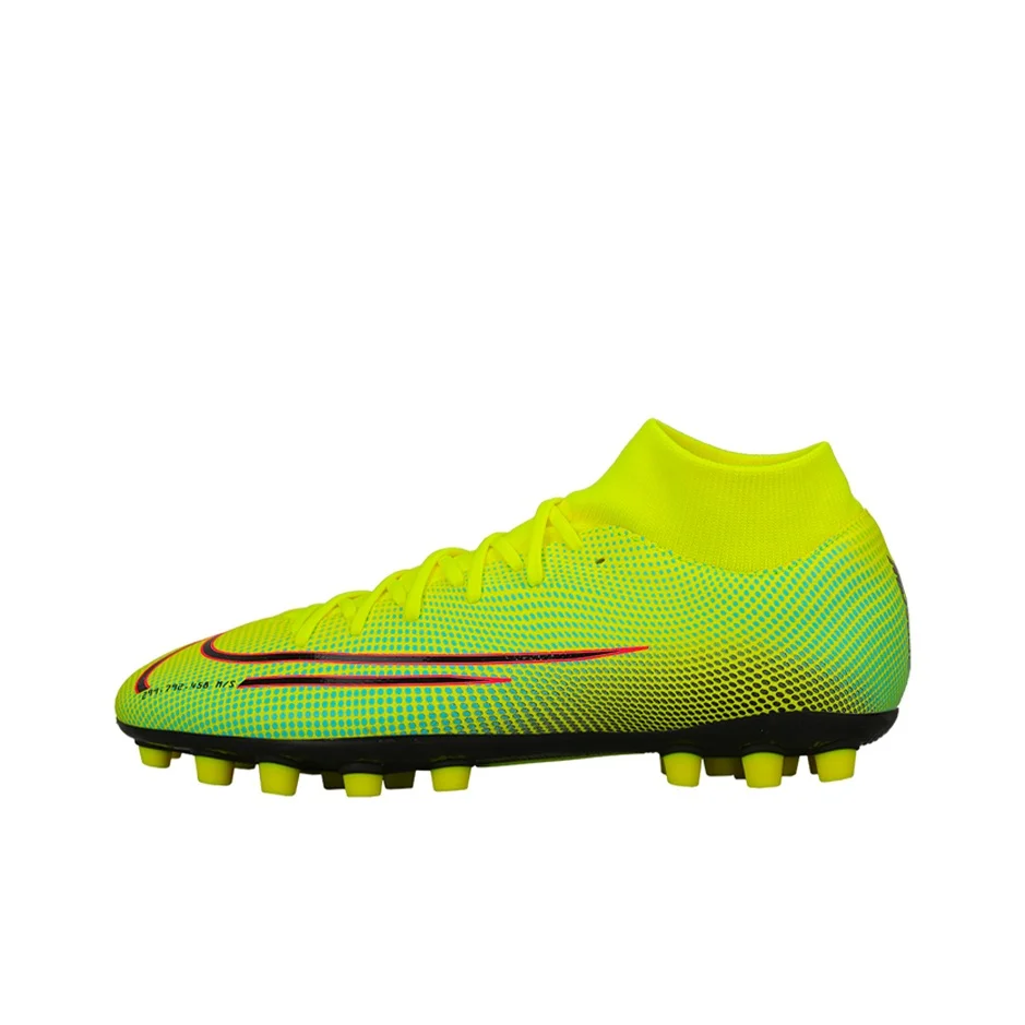 POIZON Nike Mercurial Superfly 7 Academy Mds Ag Grama Artificial 'Amarelo Preto'
