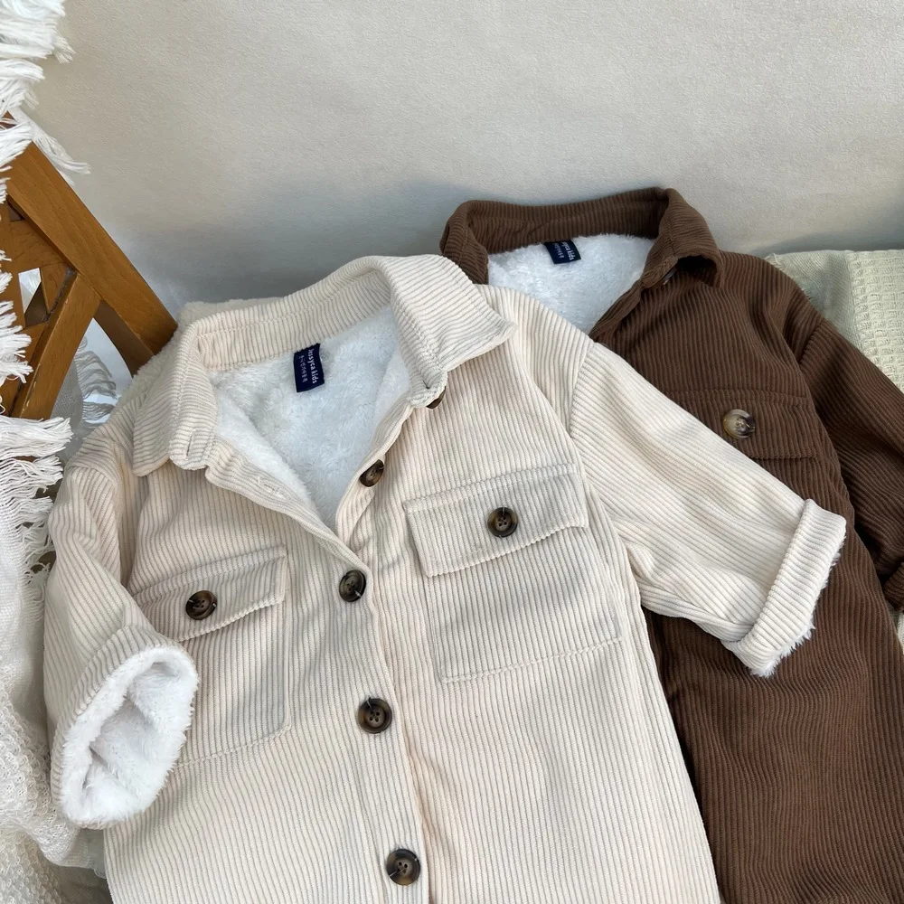 الوليد سروال قصير السروال القصير 2025 الخريف الشتاء جديد الكورية المألوف بلون الدافئة ارتداءها الرضع بنين بنات ملابس كاجوال