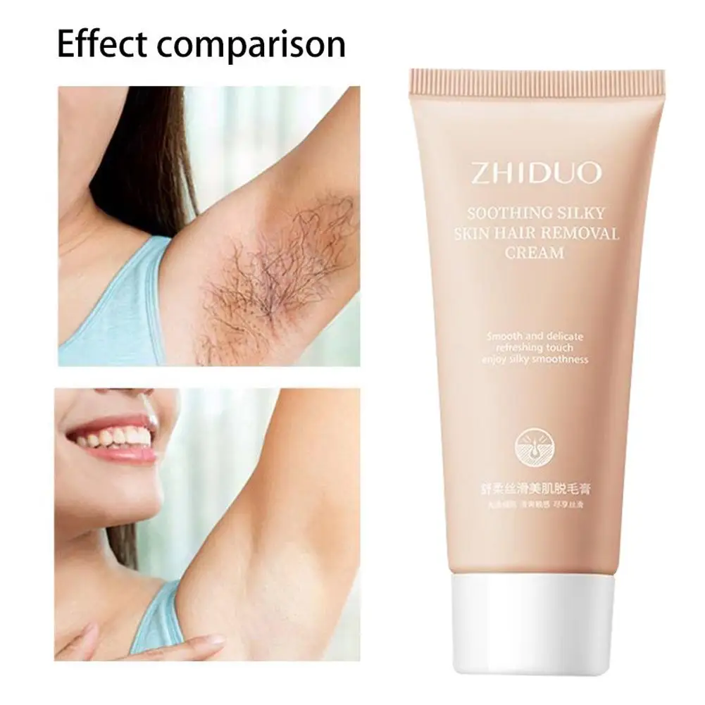 Hair Removal Cream Painless Intimate Parts Legs Body Armpit Depilatory For Man Women Whitening Body Care Products 60g