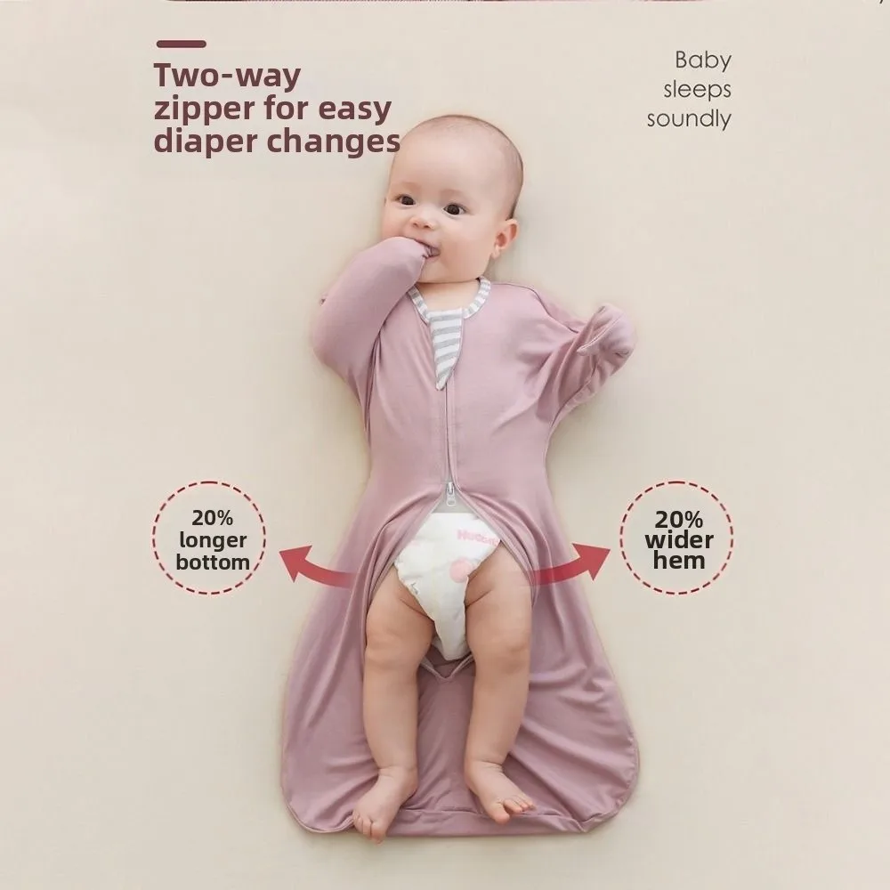 Swaddle en Modal pour bébé, Style rendu, résistant aux coup de pied, rebond élevé, haute élasticité, tissu respirant, résistant aux chocs