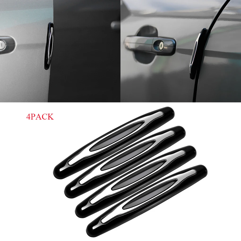 4 Pieces Car Door Edge Guard Shockproof Stylish Protector Accessories