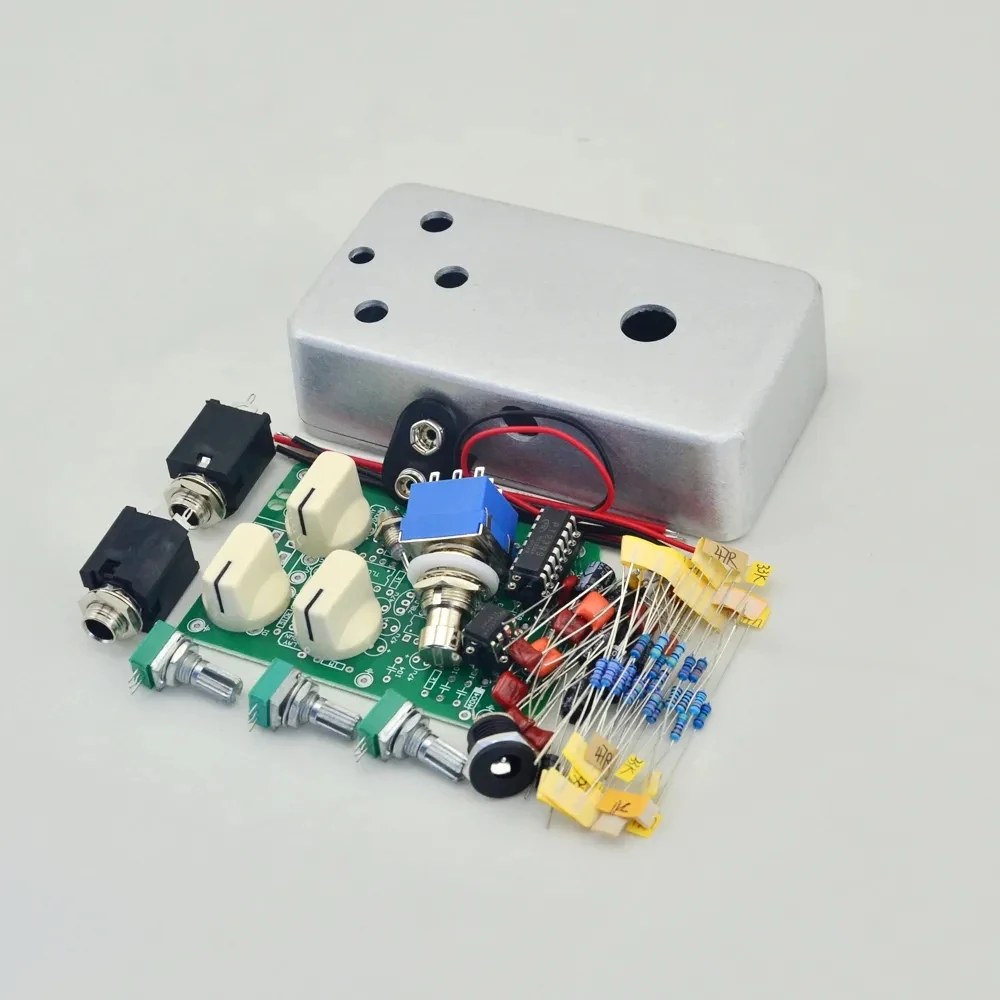 NEW Hand made Delay Effect Pedal kit true bypass