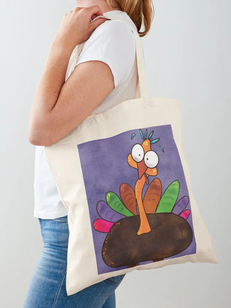 

Crazy Turkey Tote Bag Candy bags free delivery bags Canvas shoulder bag tote bags men