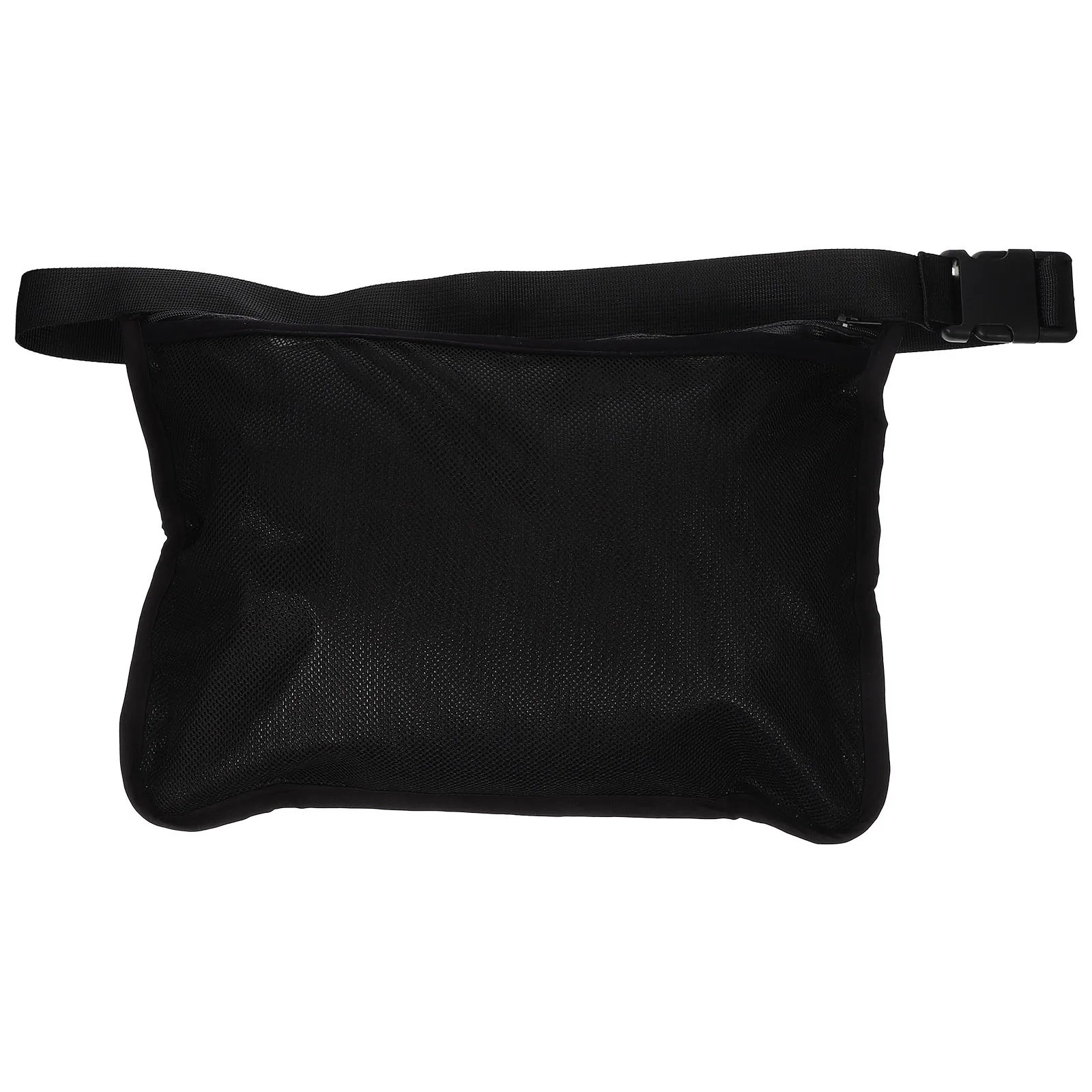 

Tennis Ball Mesh Bag Reusable Picking Bag Smooth Zipper Closure for Sports Equipment Storage Tennis Ball Waist Bags