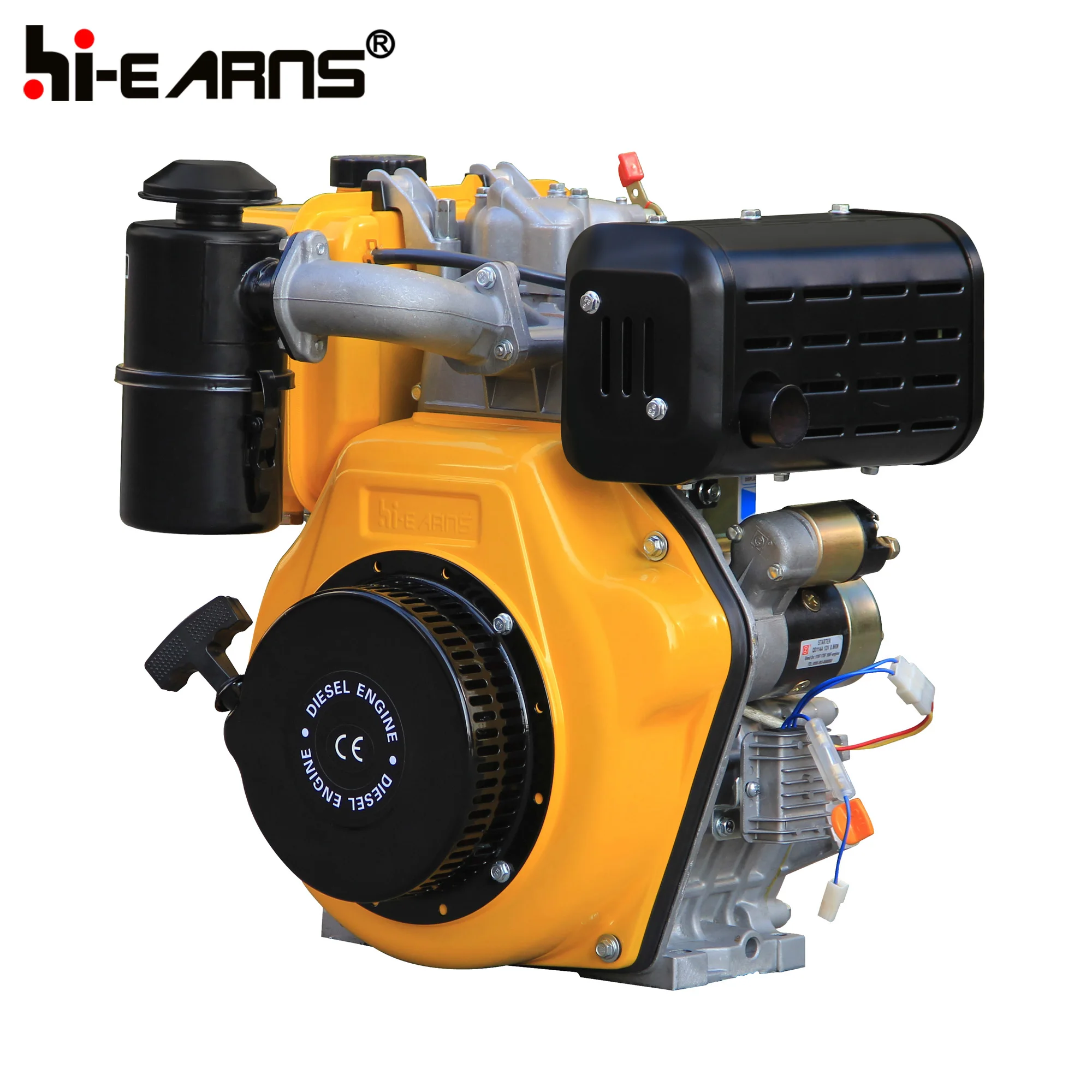 

7KW 10hp Air Cooled Threaded Shaft Diesel Engine For Home
