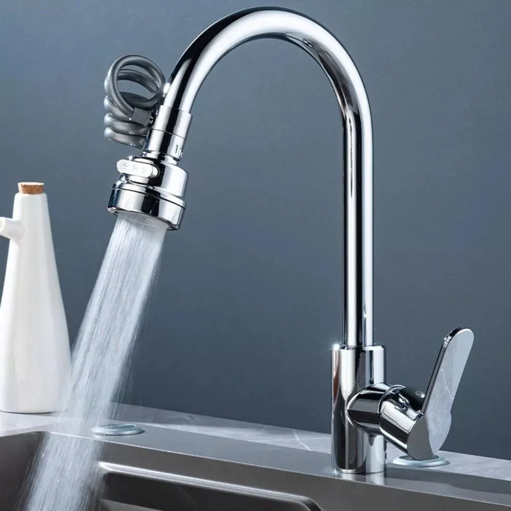 New Anti-Splash Faucet Adapter Extenders Adjustable Faucet Water Filter Bath Purifier Sink Faucet Nozzle Kitchen