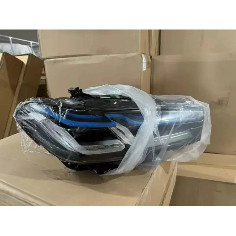 

Высококачественные светодиодные фары, sui G30 2021. G30 синие фары для бровей, золотые глаза.
