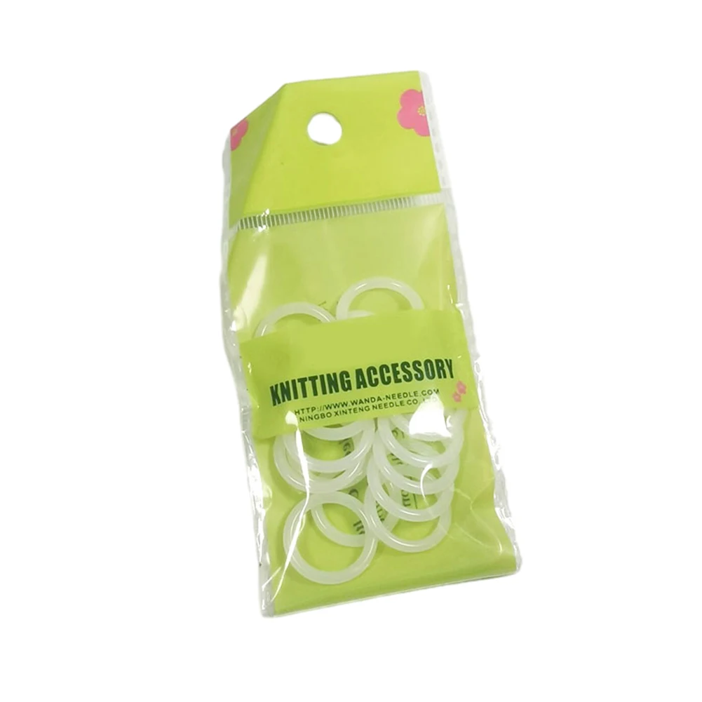 Plastic Crochet Ring Hooks for Handbag DIY Craft Accessories Different Sizes Available Convenient Storage Package
