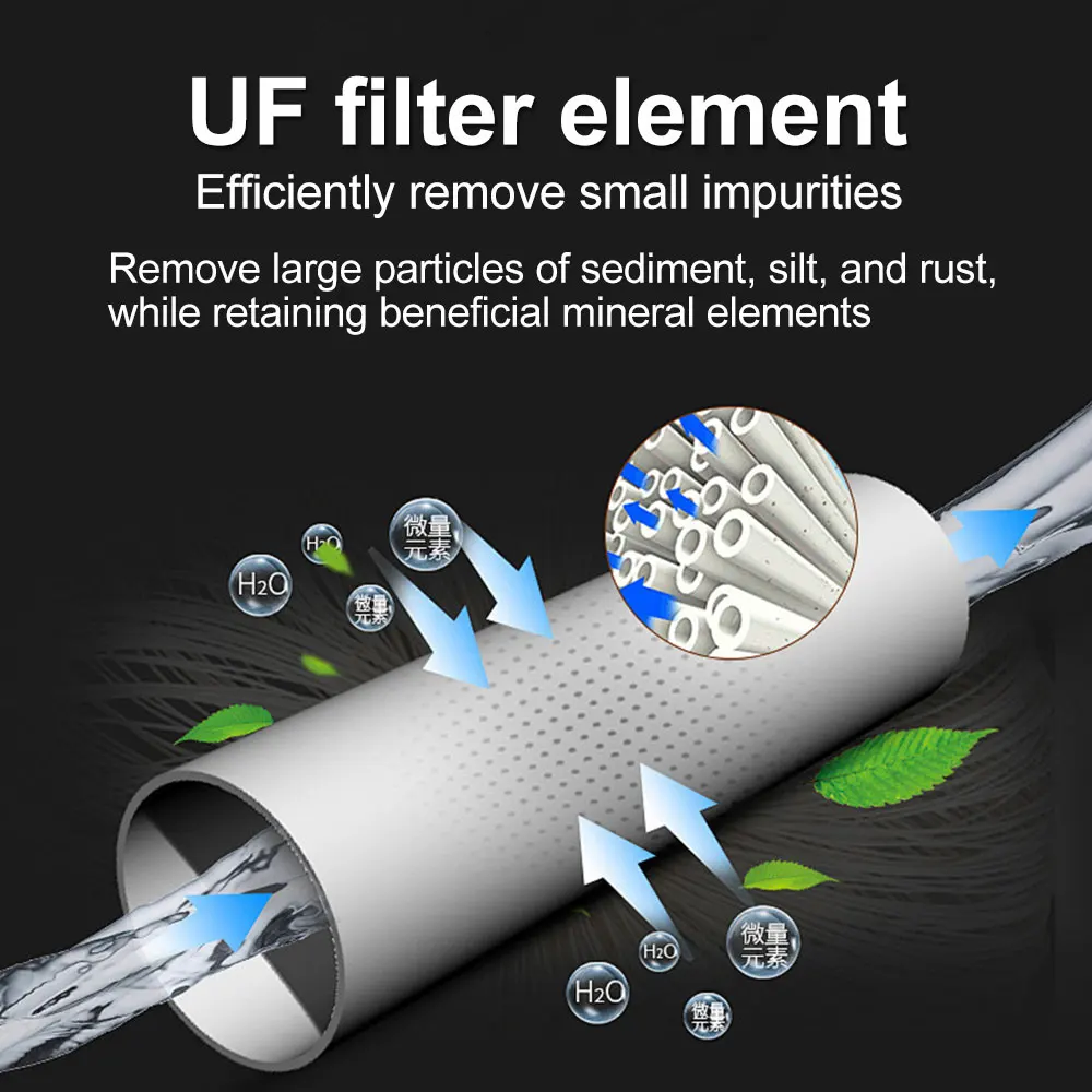 فلتر مياه شخصي محمول لترشيح المياه في حالات الطوارئ للمشي لمسافات طويلة والتخييم والسفر والاستعداد في حالات الطوارئ