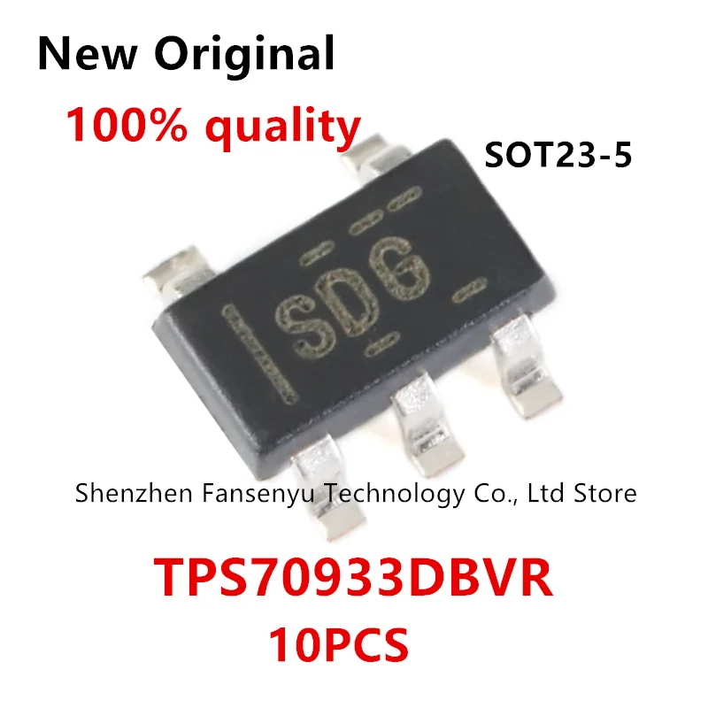 

(10piece)100% New TPS70933DBVR TPS70933DBV TPS70933 SDG sot23-5 Chipset