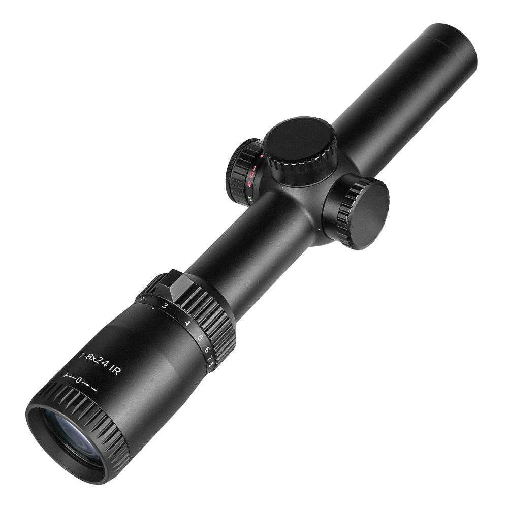 SPINA Optics mira telescópica táctica 1-8x24 retícula iluminada - imagen 3