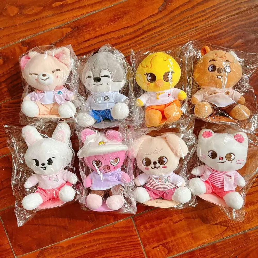 

Stray kids Skzoo x Crazy Animal City new item in stock Exquisite commemorative gift for birthday KPOP Lee Yong Bok