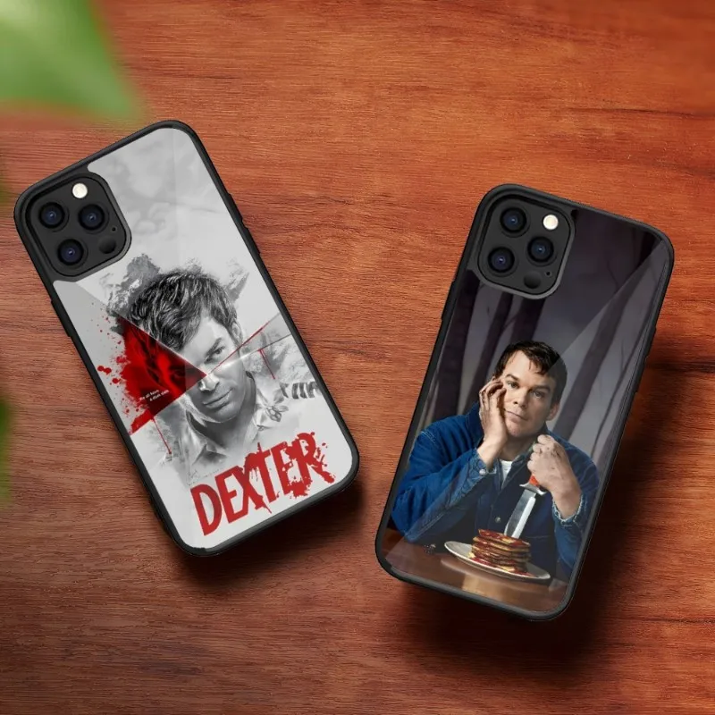 Dexter New Blood Phone Case For Iphone 14 13 Pro Max 12 11 Mini 7 8 6 Plus Se Xr X Xs 2020 Fundas Shell PC+TPU Cover