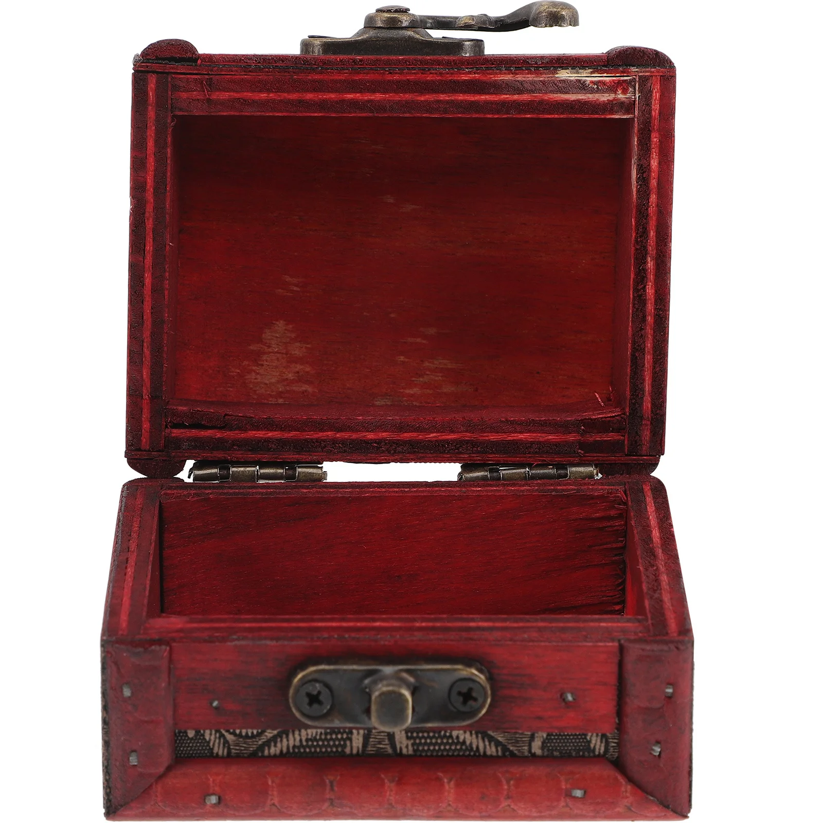 الرجعية صندوق حلوى خشبي خمر الخشب الصغيرة الصدر عيد الميلاد يعامل حفلة لصالح التخزين المنظم صندوق خشبي صناديق حلوى عيد الميلاد #6