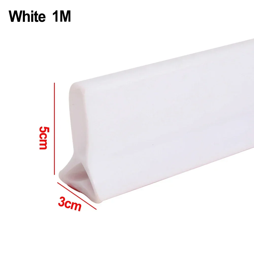 50-200CM Bathroom Water Stopper Silicone Retaining Strip Water Shower Dam Flood Barrier Dry And Wet Separation Blocker Barrier